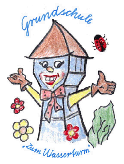 Maskottchen der Grundschule Zum Wasserturm
